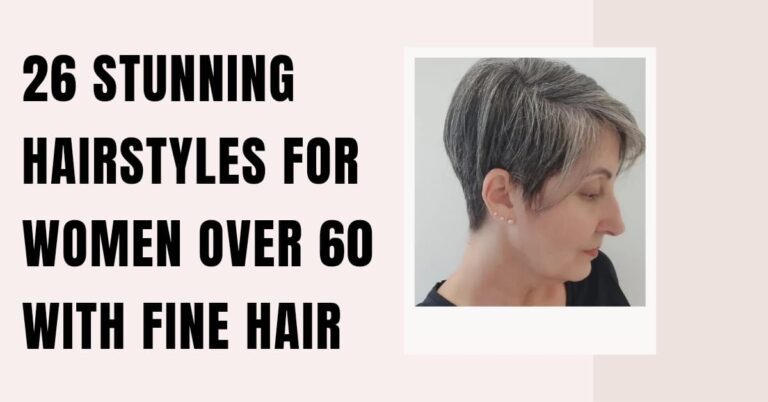 26 Stunning Hairstyles for Women Over 60 With Fine Hair
