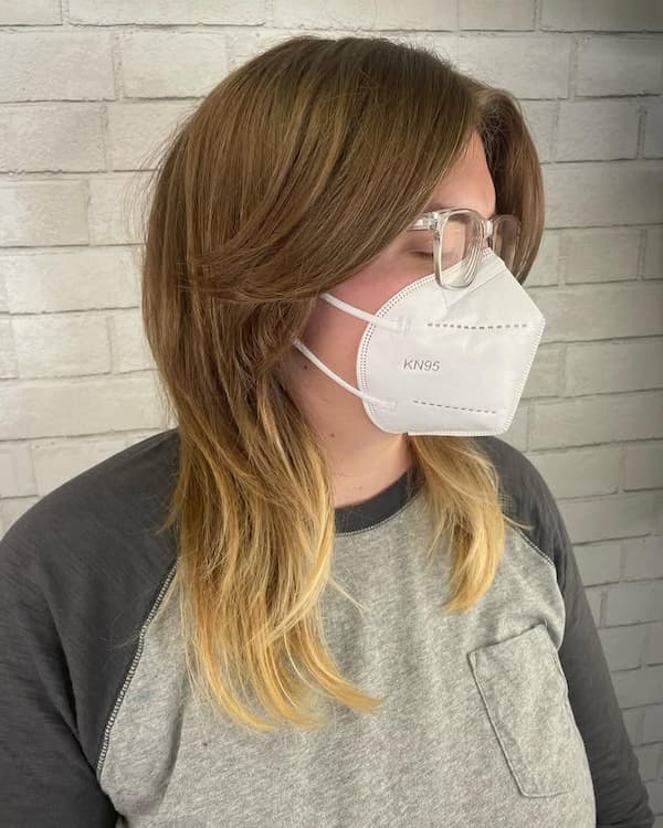 Shag with Curtain Bangs