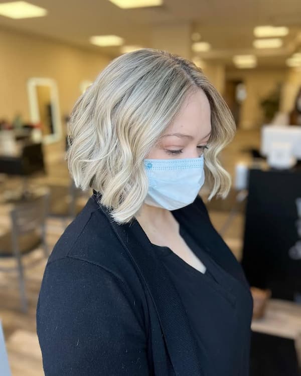 Chin-Length Bob with Layers