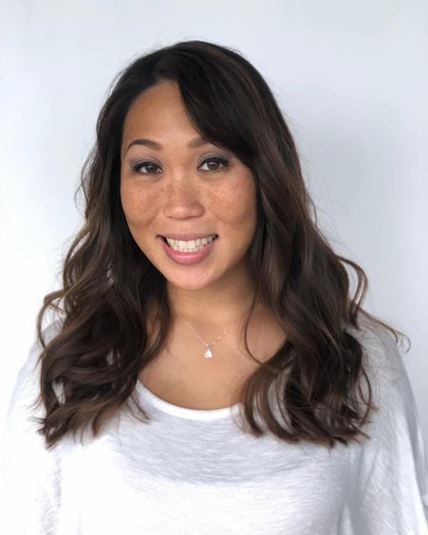 Long Layers with Side Bangs