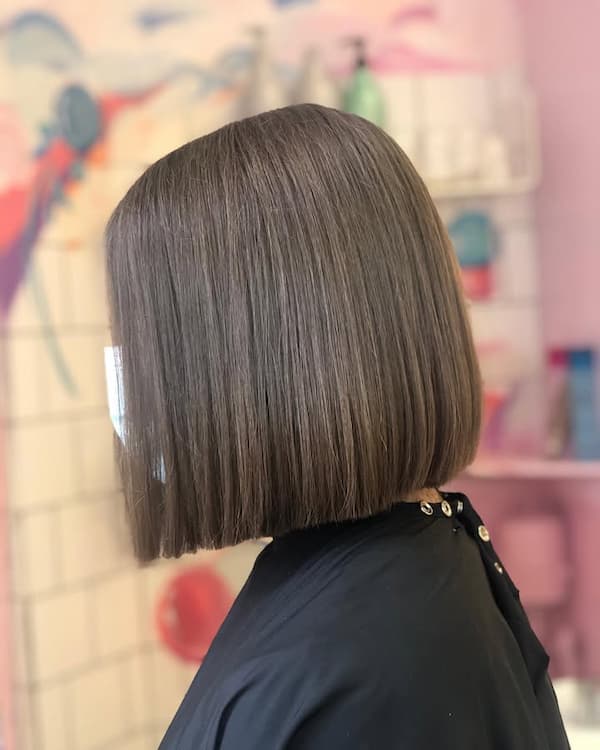 Sleek and Smooth Long Bob