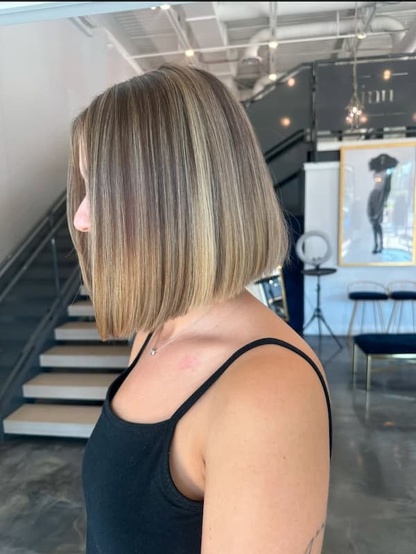 Chin-Length Blunt Cut