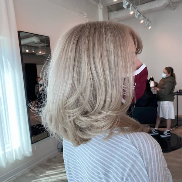 Layered Shoulder-Length Cut