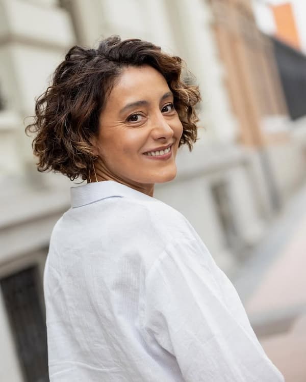 Curly Bob with Layers