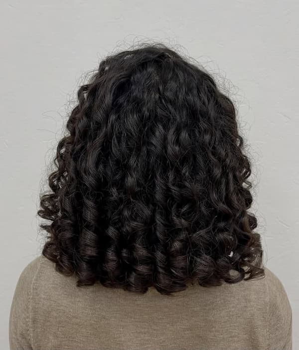 Romantic Curly Bob.