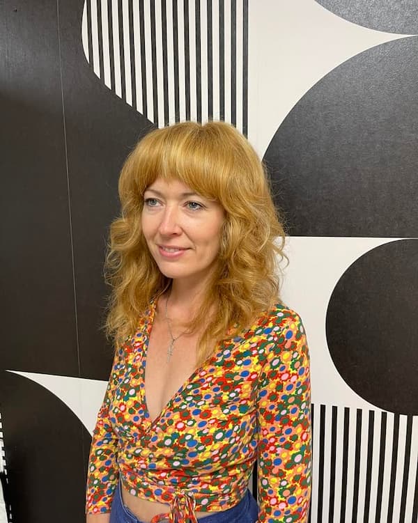 Short Shag with Bangs