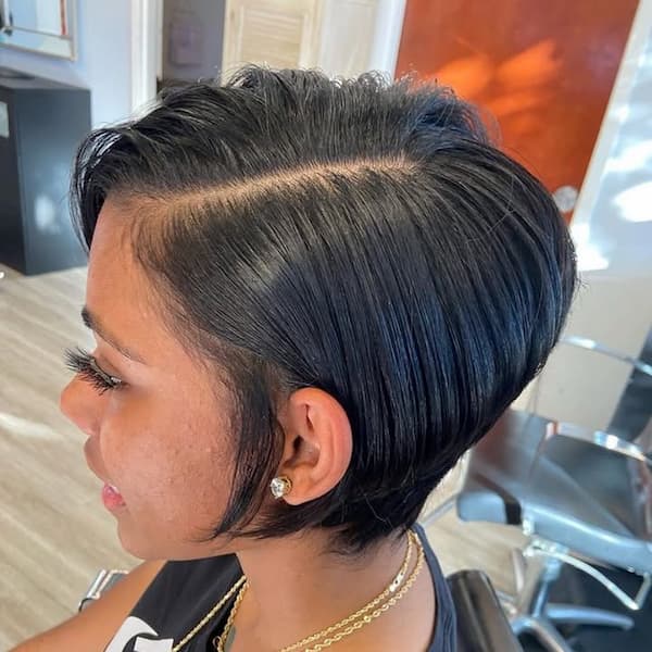 Sleek Straight Pixie Bob