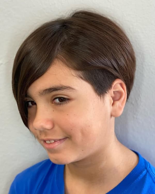 Textured Asymmetrical Bob