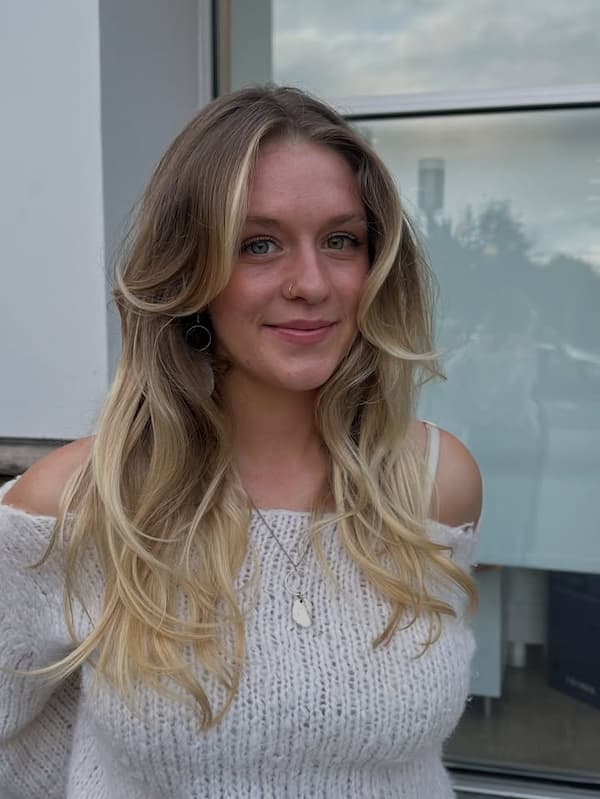Gray Shag with Volume
