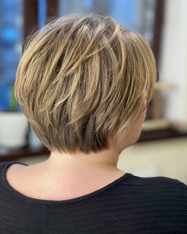 Light Pixie Bob with Soft Layers & Feathers