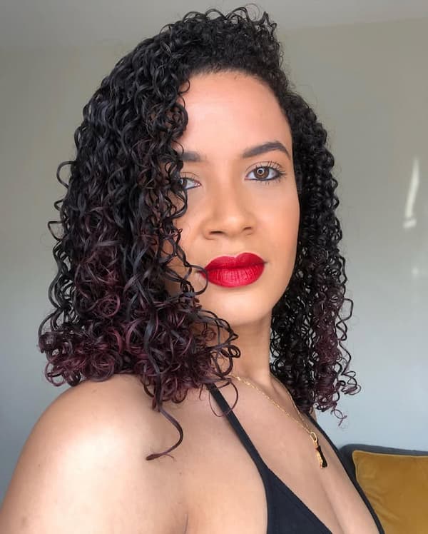 Wet Look Curls