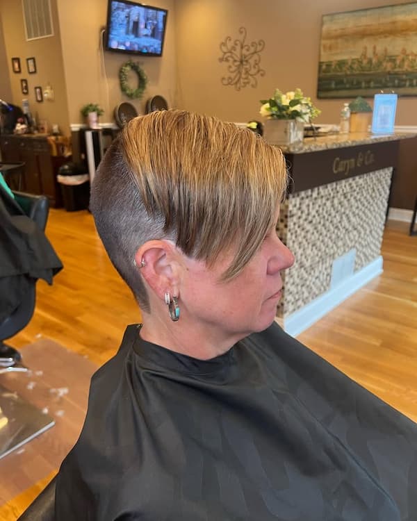 Long Asymmetrical Pixie