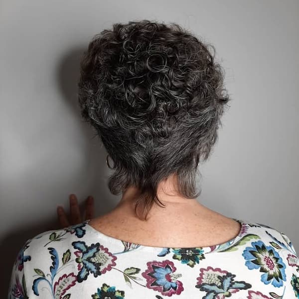 Voluminous Crown Perm