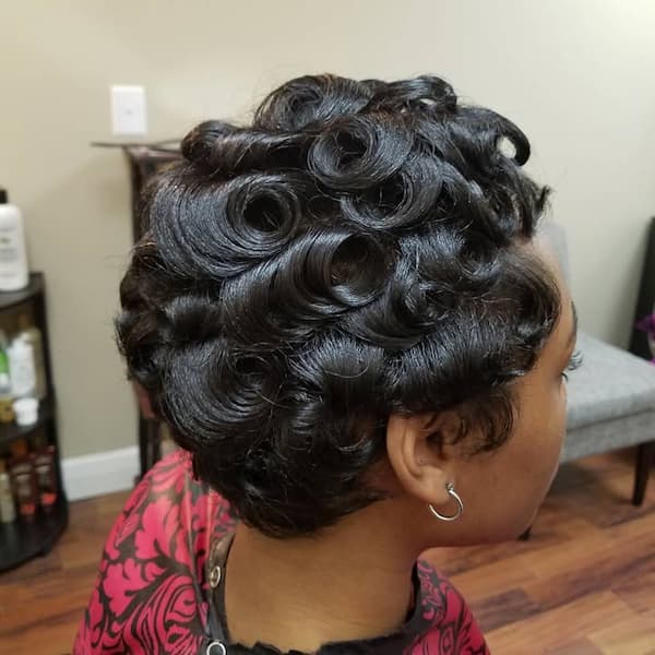 Vintage Pin Curls