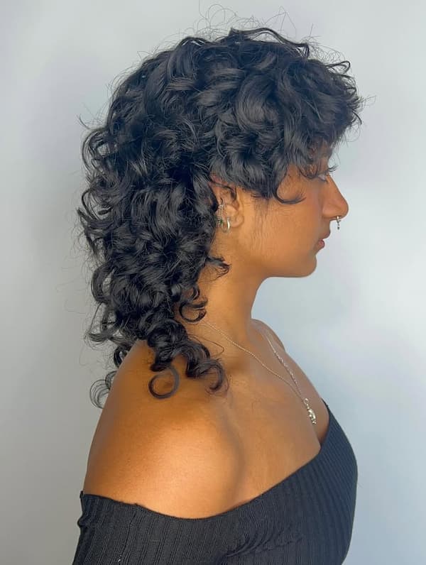 Asymmetrical Wolf Cut