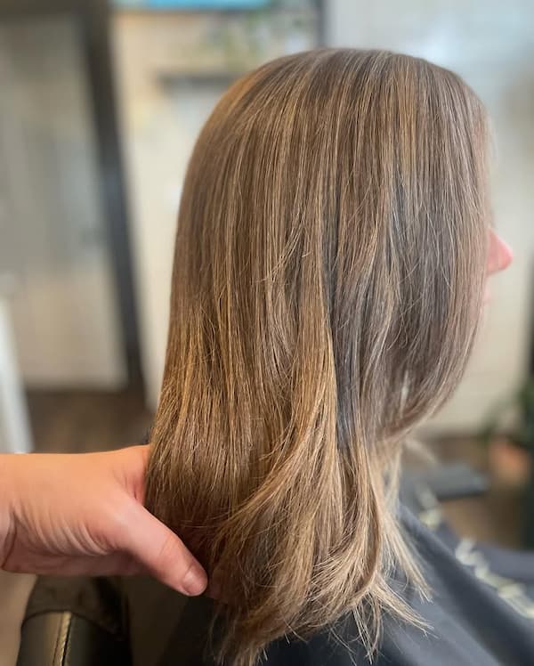 Gray Bob with Subtle Layers