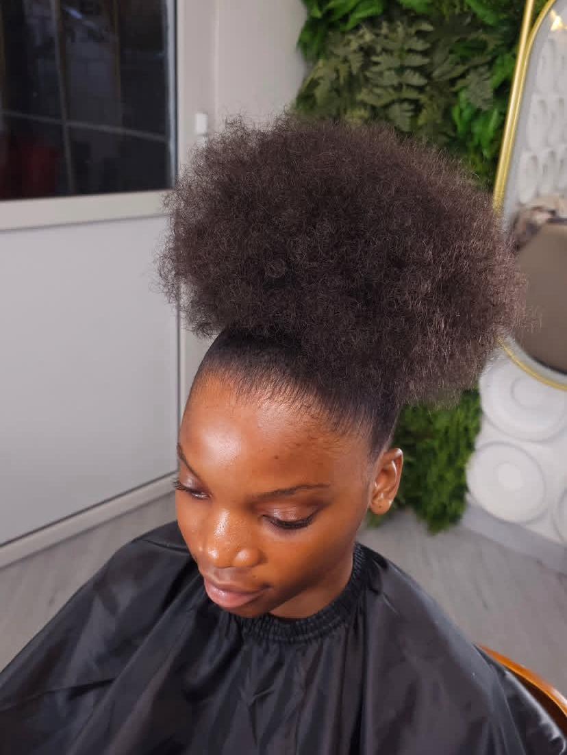 Large Afro Puff