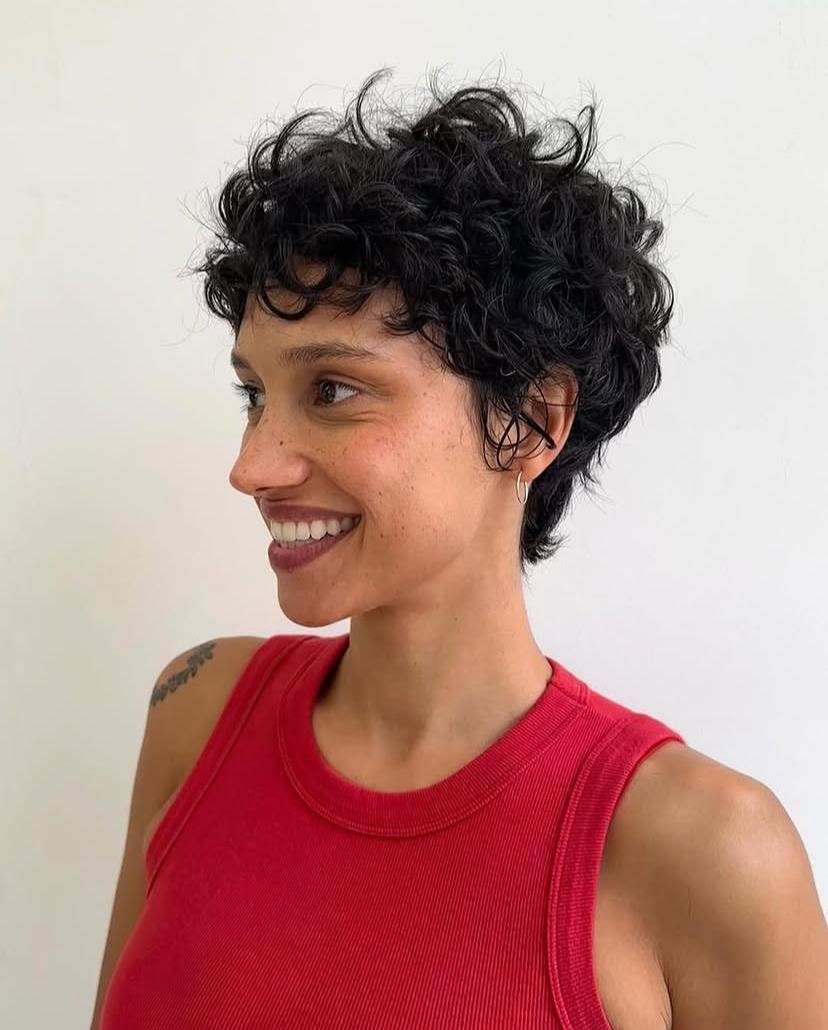 Classic Curly Pixie