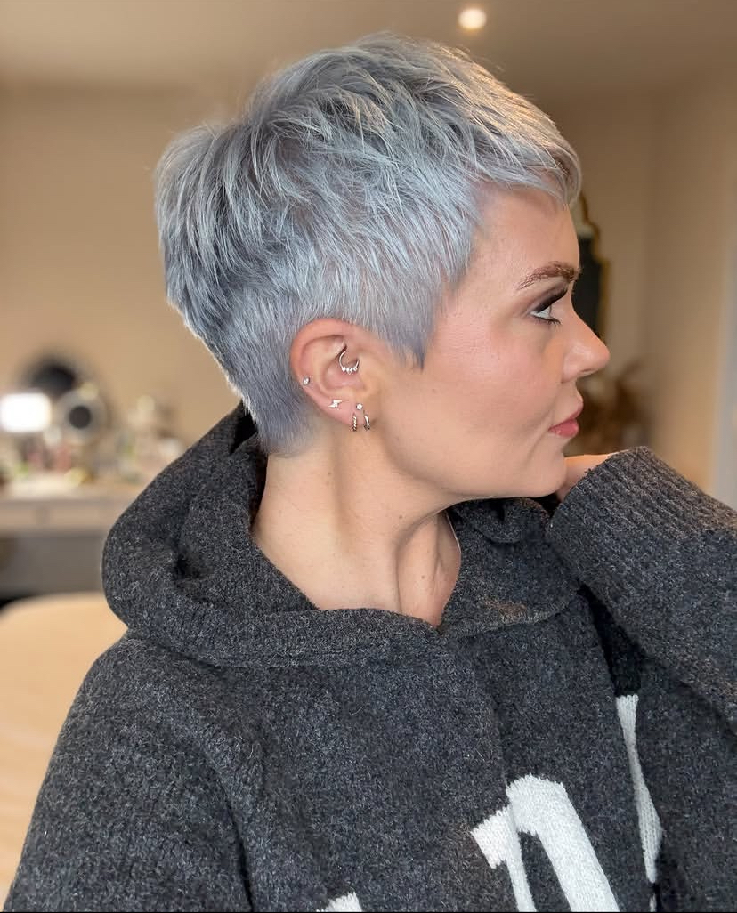 Textured Crop Pixie