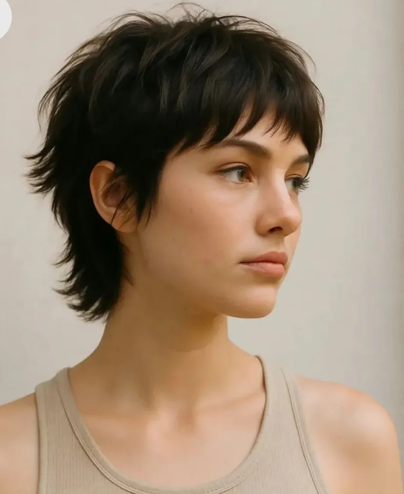 Textured Pixie Cut