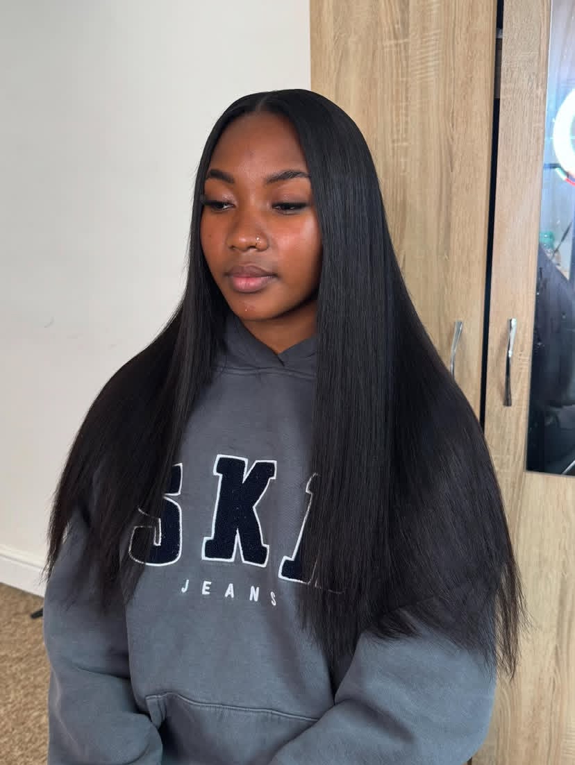 Sleek Straight Hair