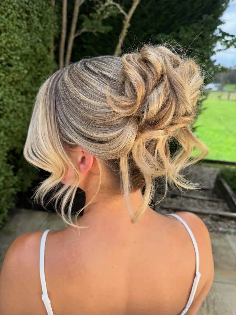Messy Bun Hairstyle