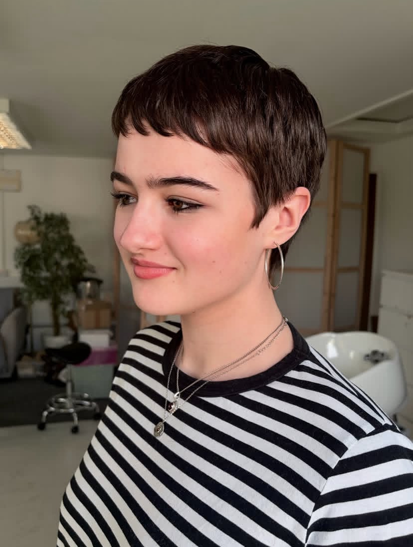 Textured Crop Pixie