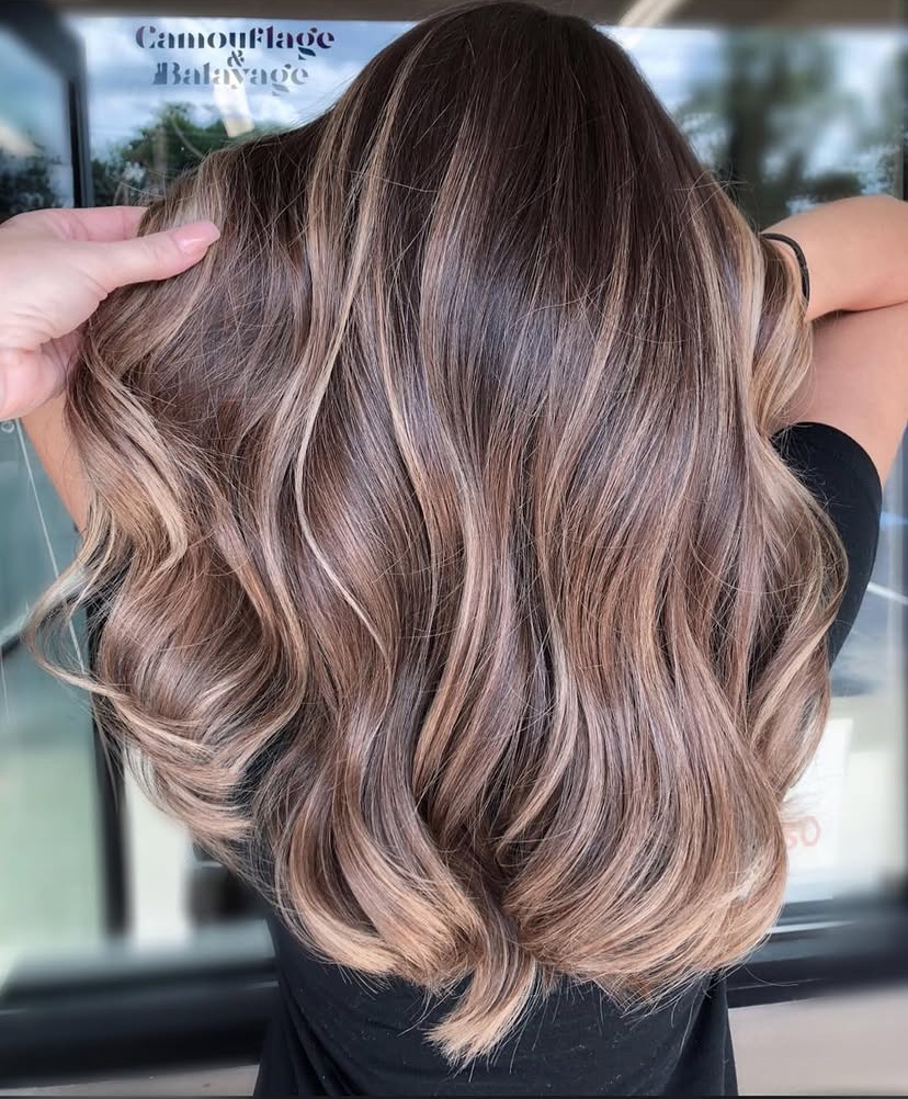 Mocha Swirl Lowlights
