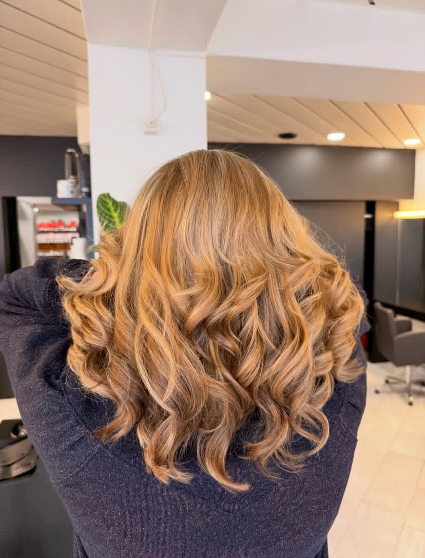 Amber Honey Swirls