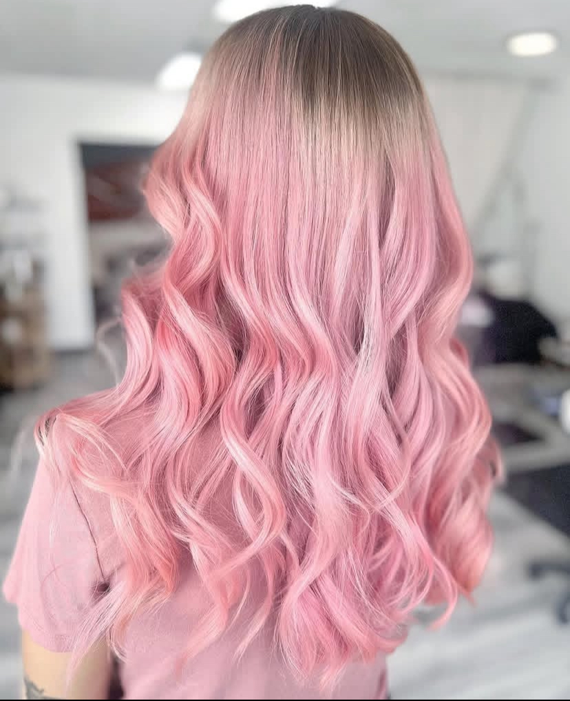 Baby Pink Hair Dye