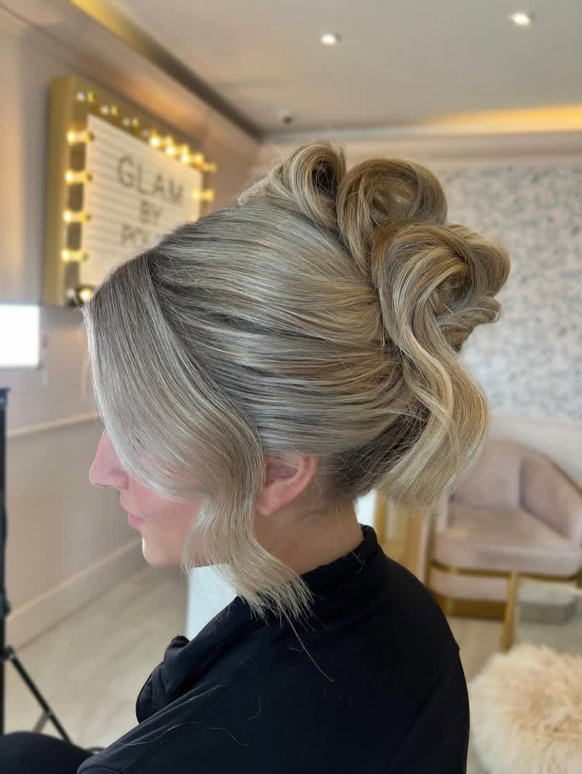Twist and Pin Updo