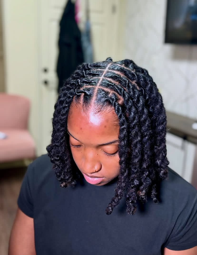 Two Strand Twist and Wrap