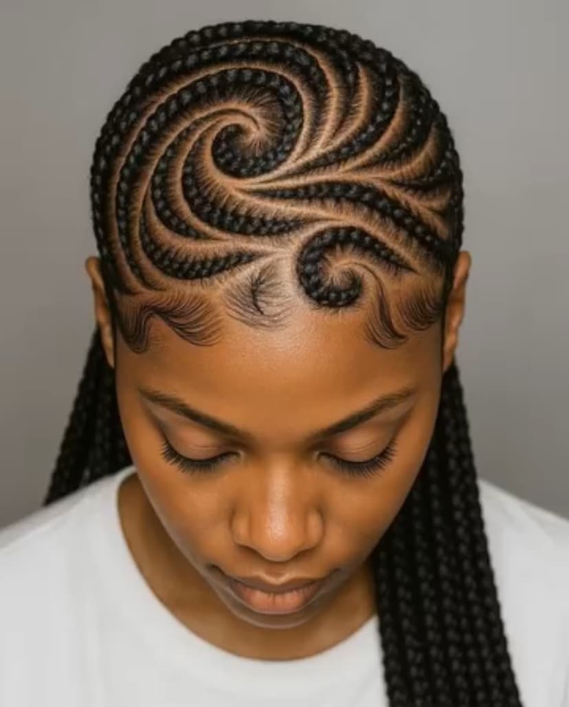 Swirl Cornrows