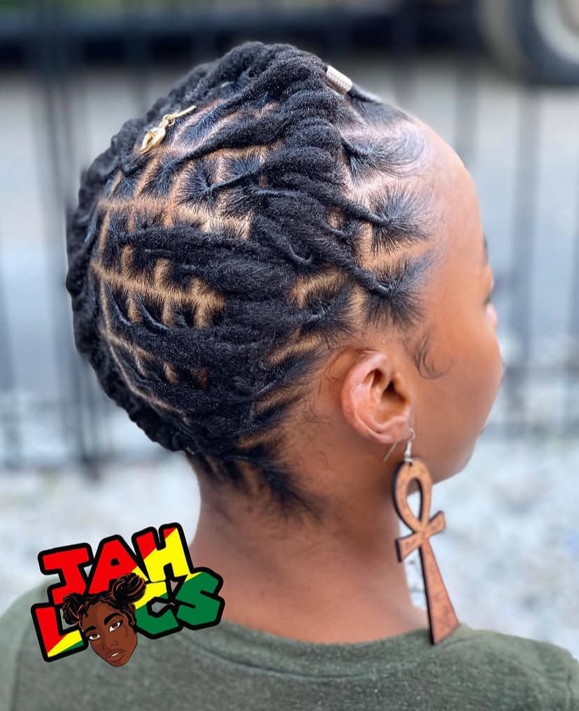 Twisted Crown on Short Hair