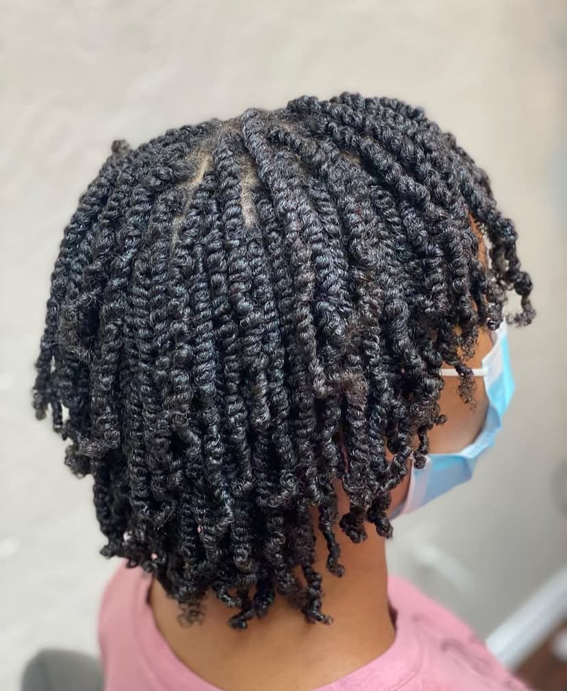 Twists with Diffused Drying