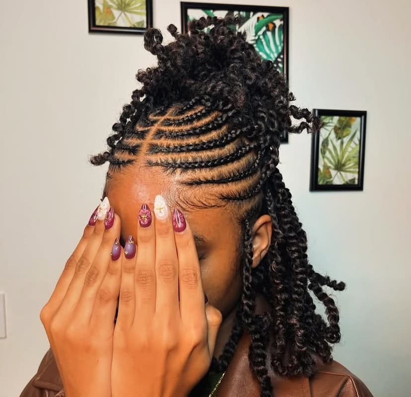 Twists with Front Volume Only