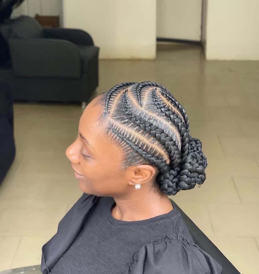 Cropped Cornrows