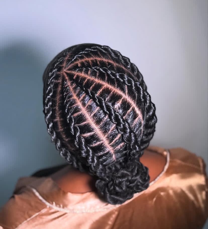 Flat Twist Chignon
