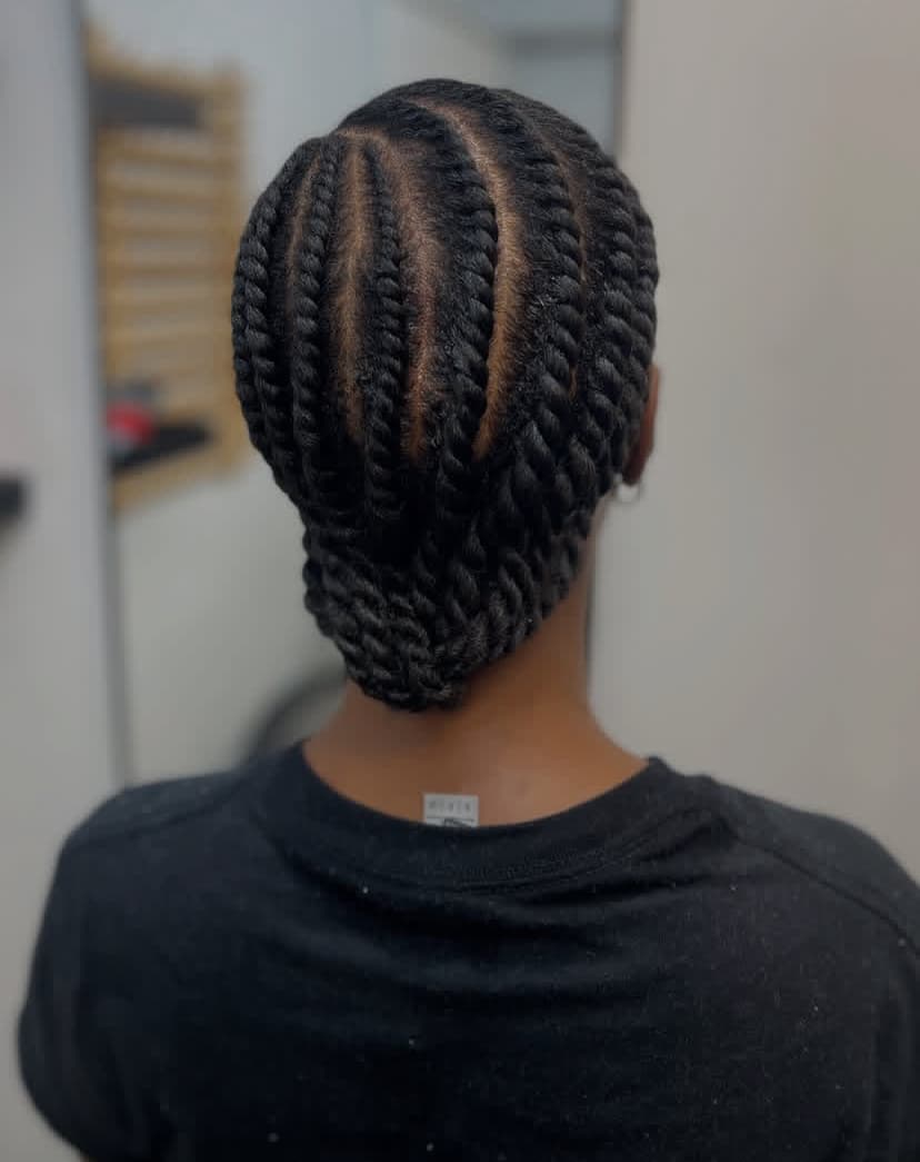 Flat Twists with Larger Sections
